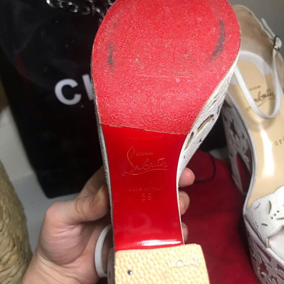 Christian Louboutin Platform sandals - Picture 4 of 6